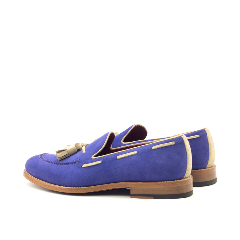OG Loafer - Kid Suede Purple And Taupe