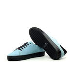 Turquoise Suede Sole Sneakers